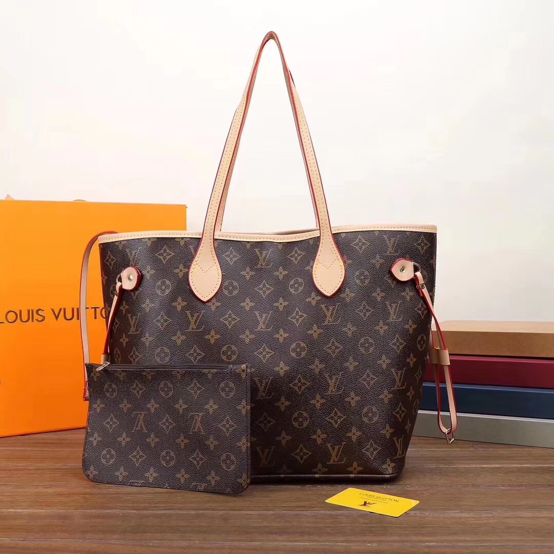 LV Luxurys Designers Bags women Fashion designer handbags 2PCS Totes messenger crossbody shoulder composite bag Wallet lady clutch MM
