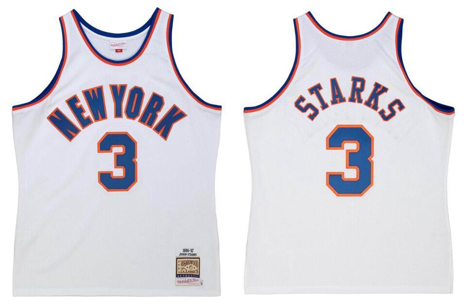 

custom Stitched John Starks basketball Jersey S-6XL Mitchell & Ness 1991-92 96-97 Mesh Hardwoods Classics retro version Men Women Youth jers, Stitched jersey