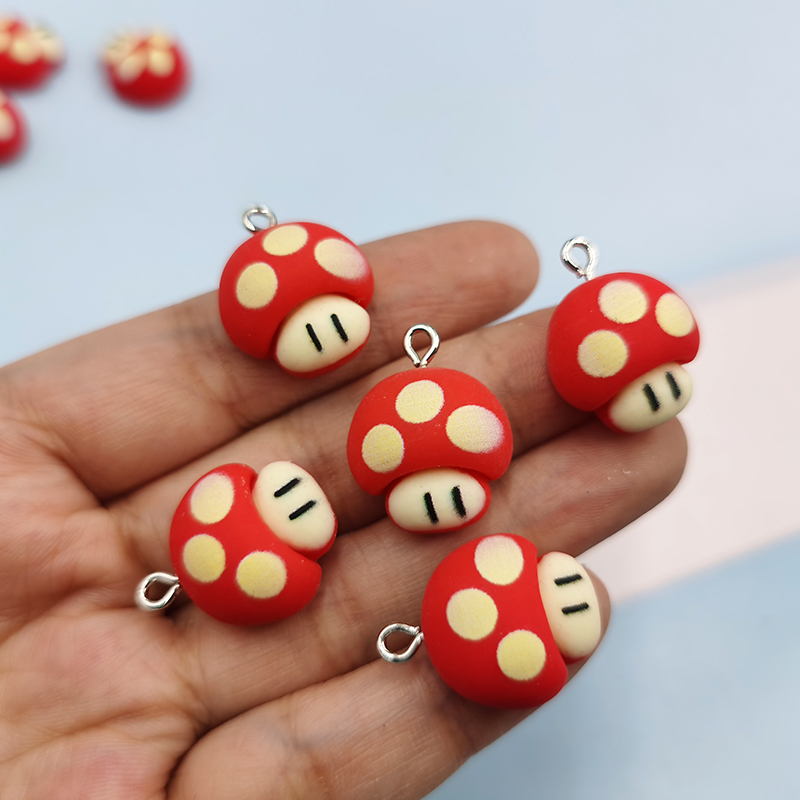 

Charms Cute Mushroom Pendant Jewelry Making Findings Diy Resin Earrings Fashion Accessories C806 Drop Delivery 2022 Smtjb