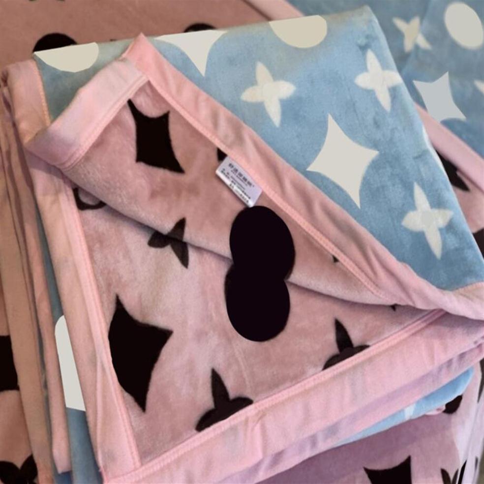 

Designer Classic Pattern Printed Blanket Double Side Color Throw Blankets Office Nap Air Conditioning Quilt Home Sofa Cover Shawl222Y