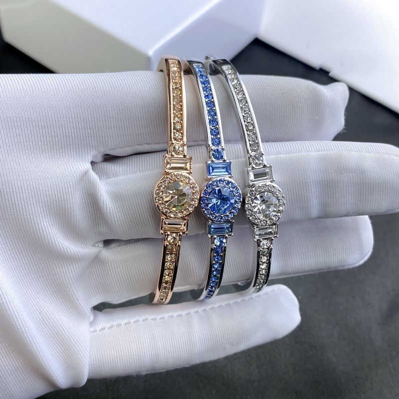 

Bangle Bracelet designed jewerly New Rose Gold fashion diamond-encrusted lady bracelet Joker little broken diamond bracelets