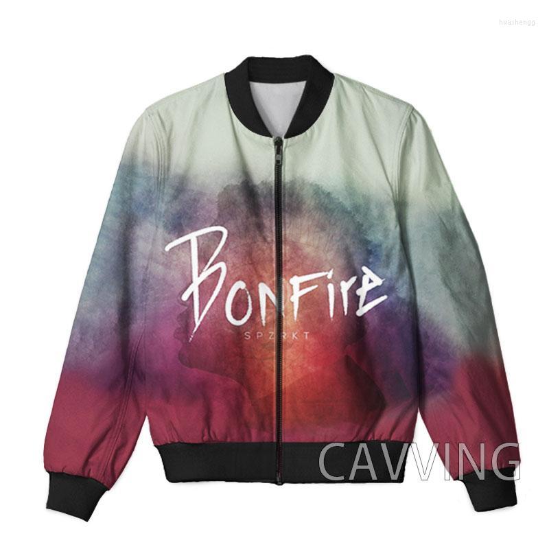 

Men' Jackets Men' CAVVING 3D Printed Bonfire Band Zipper Bomber Men Overcoat Mens Coat Zip Up For Women/Men, 10