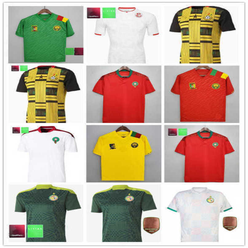 

2022 World Cup football uniforms Ghana Morocco soccer jerseys Senegal MANE Hakimi SAISS 20 21 special Cameroun maillot de foot Ziyech CFOX PUPS