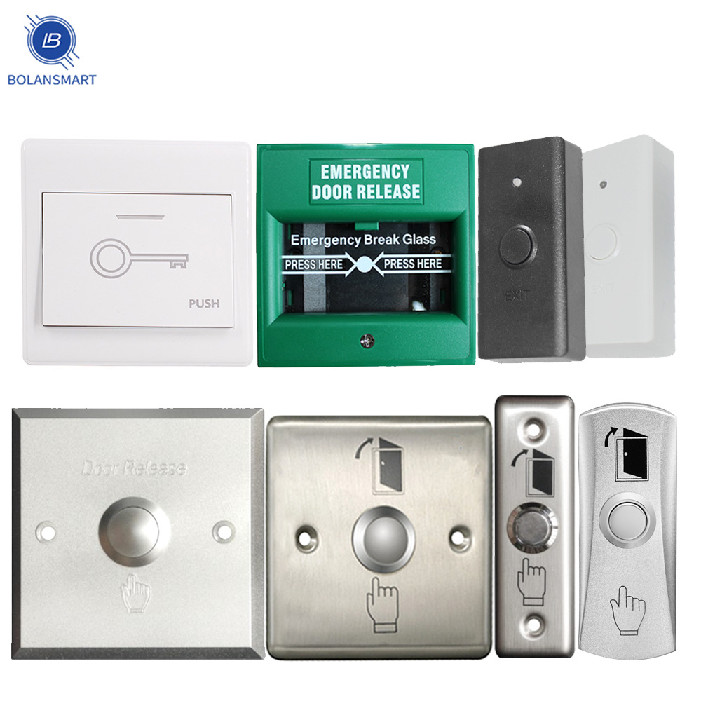 

Infrared access control sensor exit switch non-contact LED Indication steel button