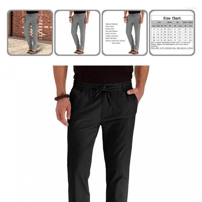 

Men's Suits Men's & Blazers Breathable Classic Solid Color Elastic Waist Men Suit Pants Quick Drying Business Trousers Drawstring For, Black