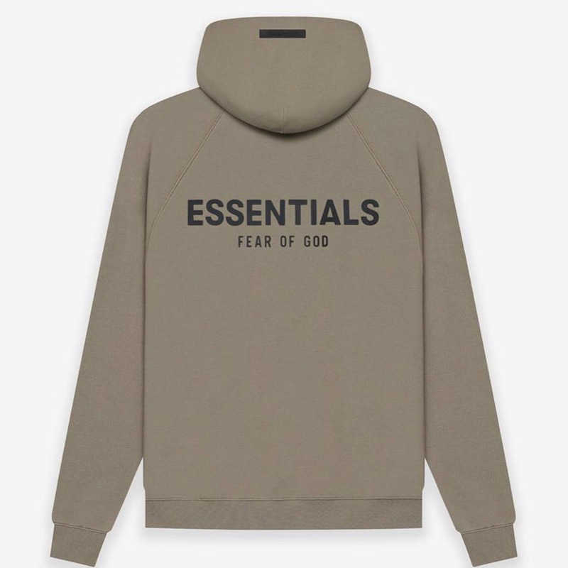 

2023 Fashion European and American High Street Brand Essential Hoodie Round Neck Sweater New Back Letter Offset Plush Z2vp, Creamy-white