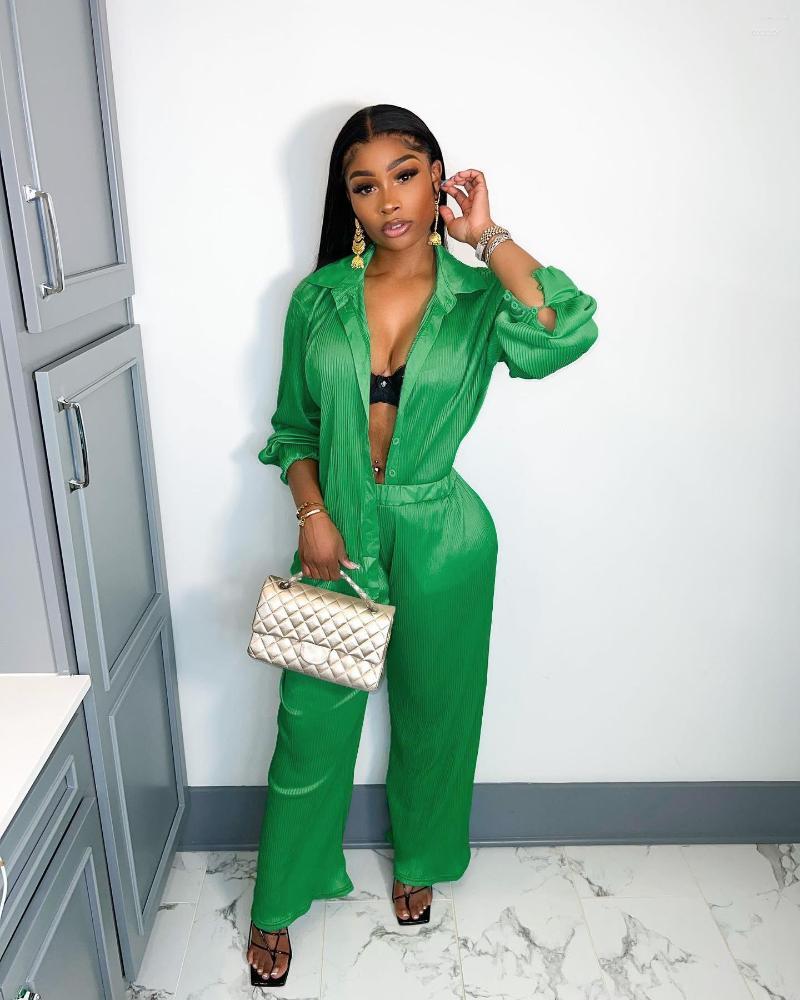 

Women' Two Piece Pants Women' Women' Tracksuit Sets Loose Long Sleeve Shirt Tops And Wide Leg Elegant Suits 2022 Summer Casual, Black