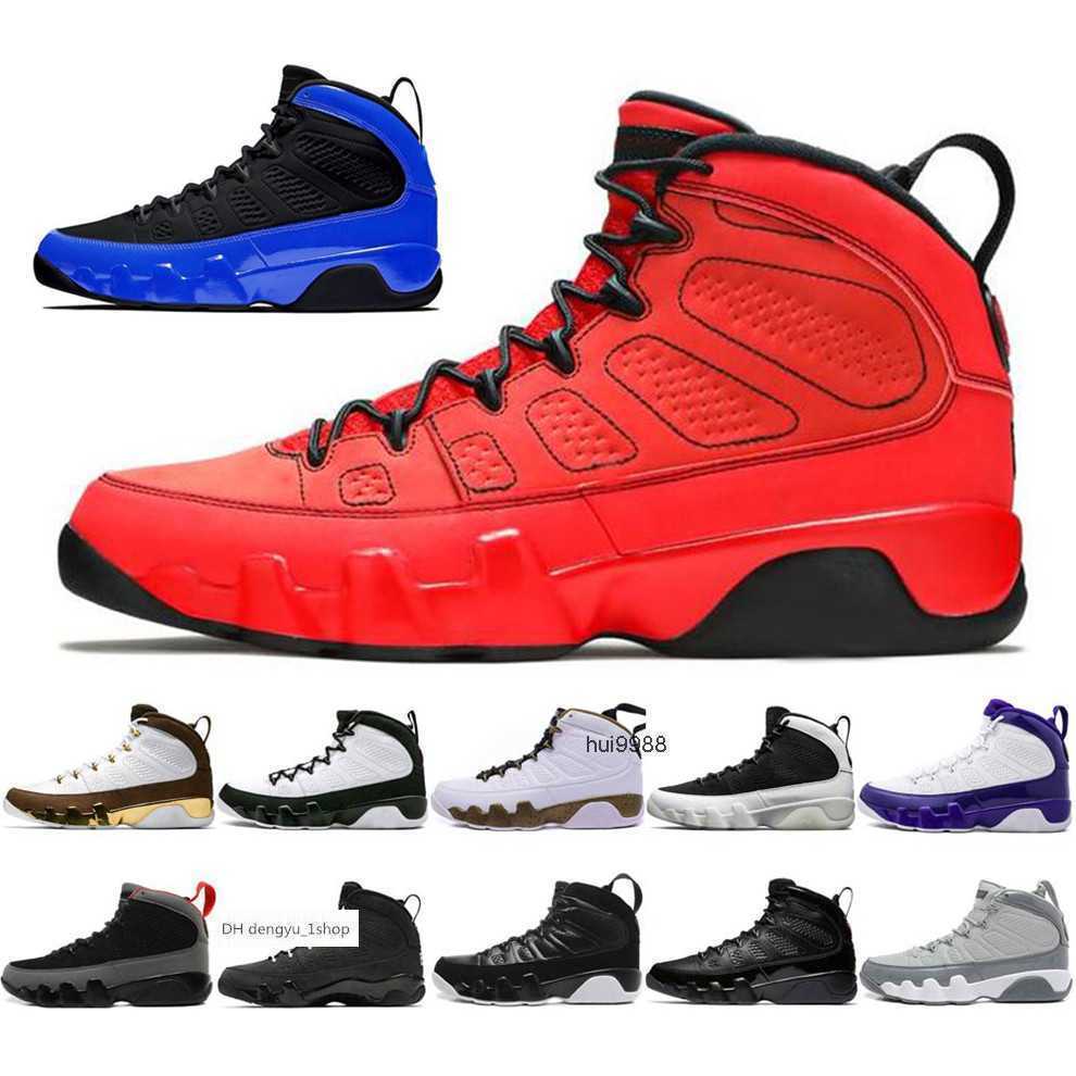 

Basketball Shoes Trainers Sneakers Racer Blue Sports Gym Red Men 'S 2022 Jumpman 9 9S Men Dream It Do Size designer OG air shoe, # 2