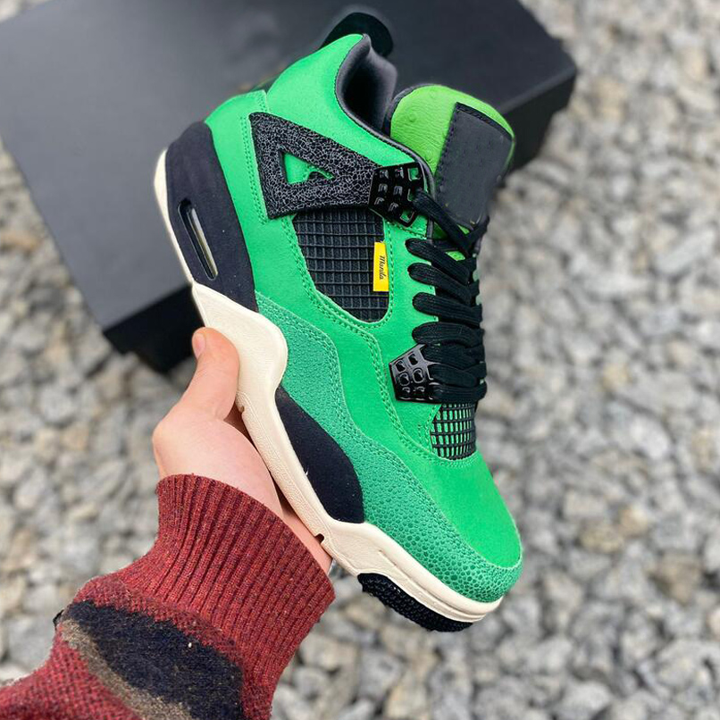 

Fragment Jumpman manila 4 High OG TS SP Shoes Cactus Jack British Khaki 6 Medium Olive Low Man Woman Outdoor Sports Sneakers With Original box travis scotts