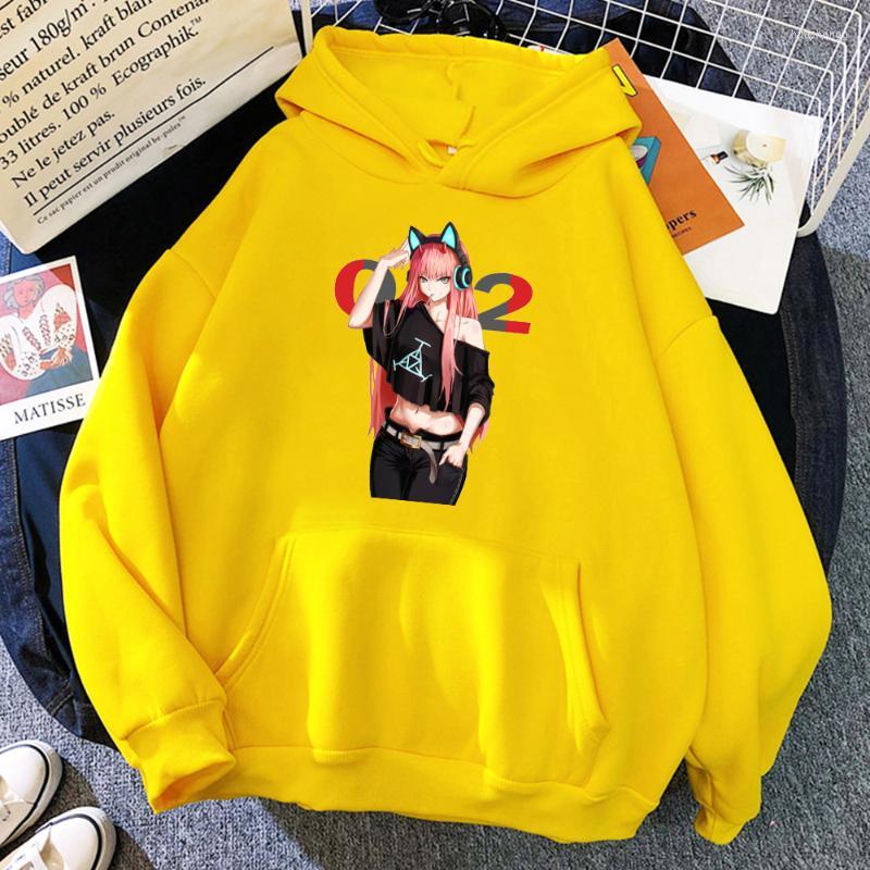 

Men' Hoodies Men' & Sweatshirts 2022 Man Autumn Pullover Anime Hoodie Harajuku Zero Two 002 Fashion Oversized Male Couple Clothes, Beige