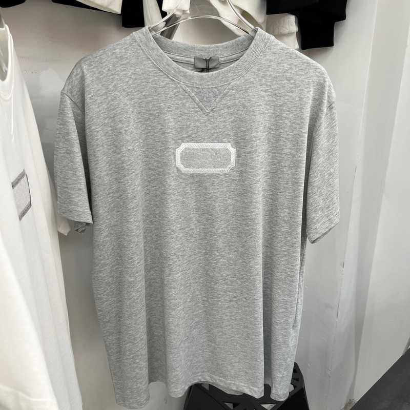 

22SS COUTURE embroidery Tee Fashion Man Women T-shirt Hip Hop Summer Oversize Style FZTX1400, White