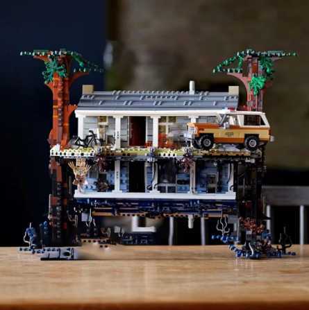 

Blocks New City 75810 2499pcsStranger Things The Upside Down Building Blocks Bricks Set Children Toys Gift Christmas Gift 11538 T221028