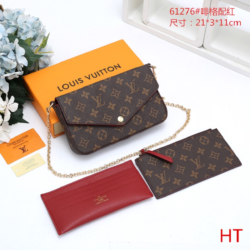 

Louis Vuitton LV 2022 Womens designer handbag luxury should bag fashion tote purse wallet crossbody bags backpack Small chain Purses Free shopping 09A