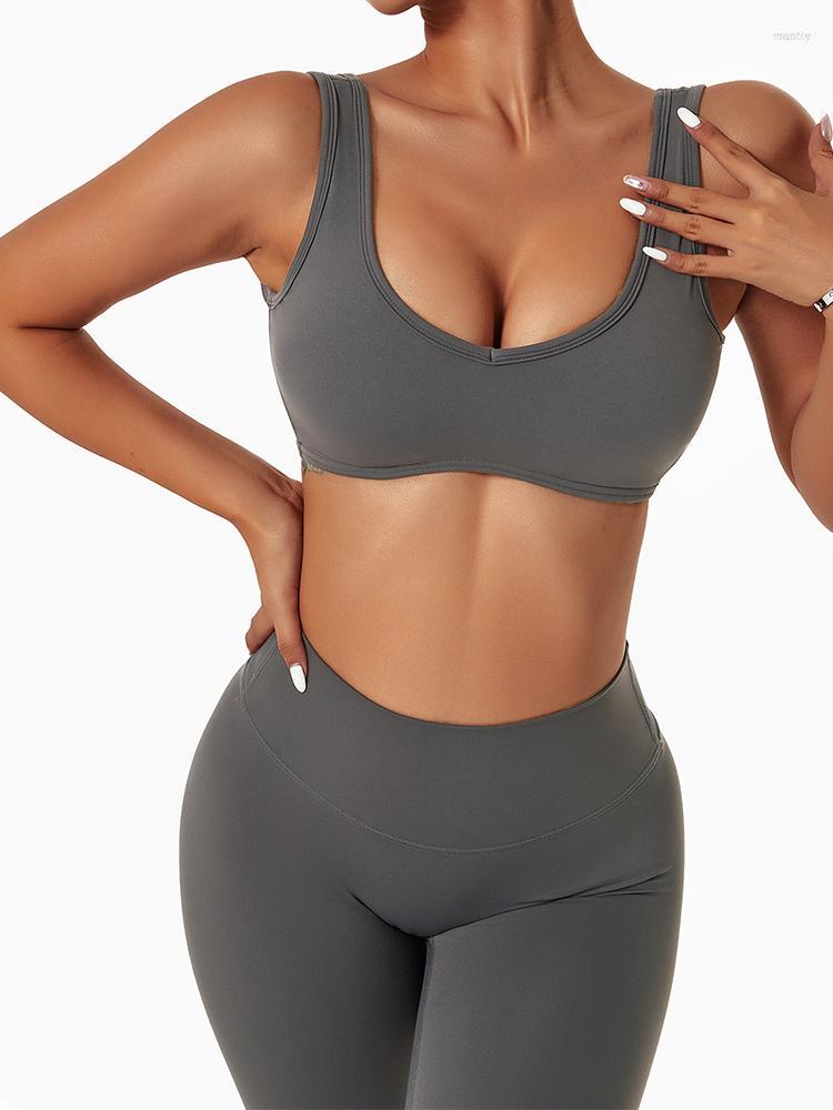 

Women' Leggings Women' 2Pcs Breathable And Quick Drying Workout Yoga Suit Seamless High Watch Sports Bra Stretchy Fitness Sets, Light grey