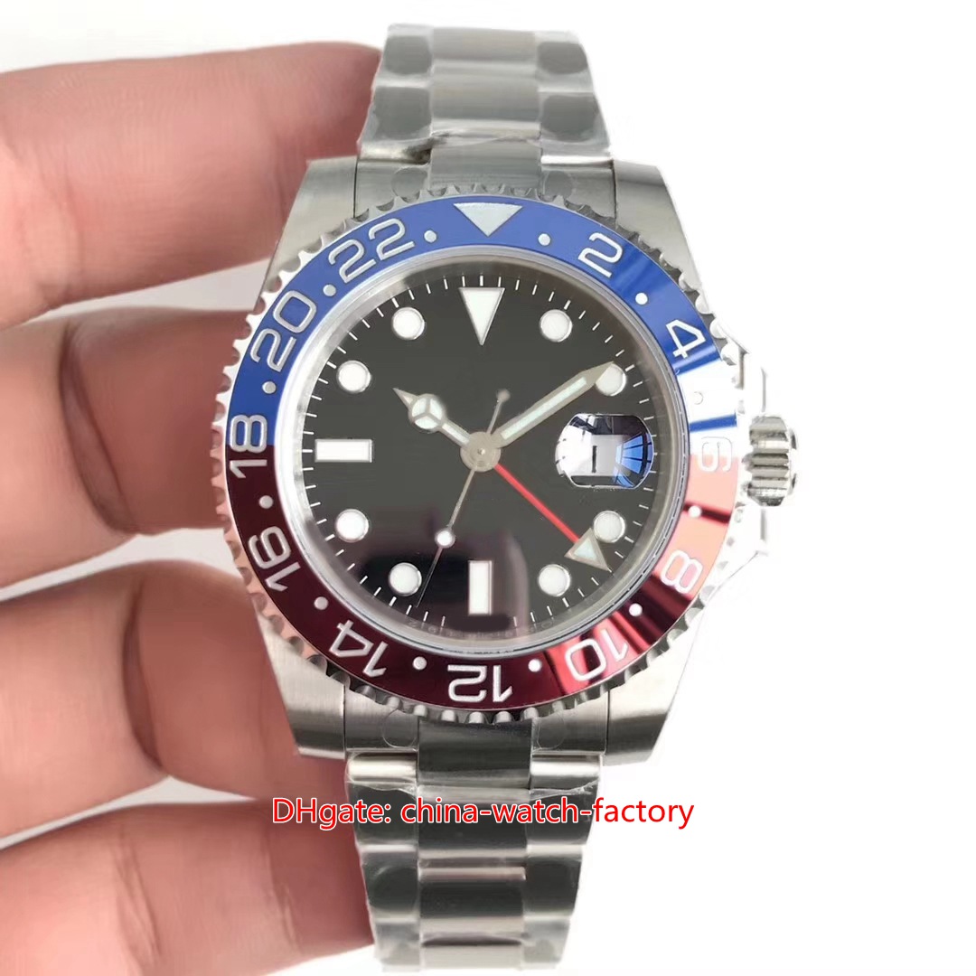 

CLAEN Maker Mens Watch CF Super Version Watches CAL.3186 3285 Movement 40mm GMT 126710 126711 116719 Pepsi Ceramic 904L Steel Mechanical Automatic Men's Wristwatches