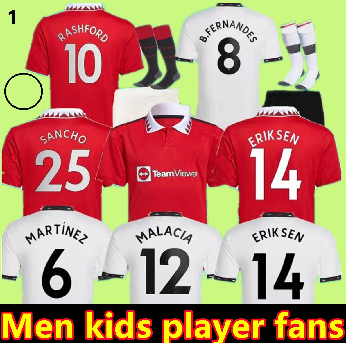 

RONALDO 2022 2023 MANCHESTER SANCHO soccer jerseys UNITED 22 23 MAN LINGARD Fans Player BRUNO FERNANDES POGBA RASHFORD UTD football shirt men kids kit full set 11, S-3xl