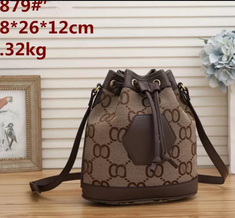 

Mini Bucket Bag Shoulder BagsTop luxury Designer Crossbody Shoulder Bags Handbag women's fashion leather handbags removable shoulders strap 689879, Small flowers