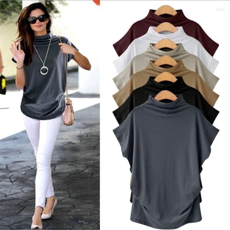

Women's T Shirts Women's T-Shirt Big Size -5XL Women Summer Tops Autumn Casual Short Sleeve Solid Loose Large Pullover Tshirt Plus, Black