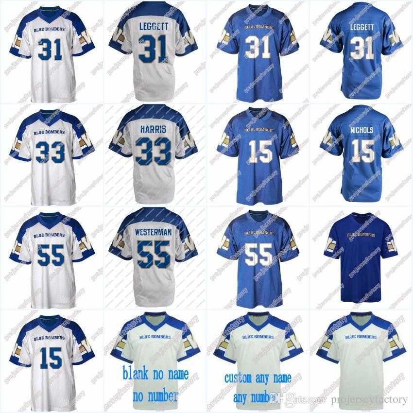 

Stitched Winnipeg Blue Bombers 15 Matt Nichols 5 Dieter Brock 33 Andrew Harris 55 Jamaal Westerman 31 Maurice Leggett Football Jersey, 12 john hufnagel