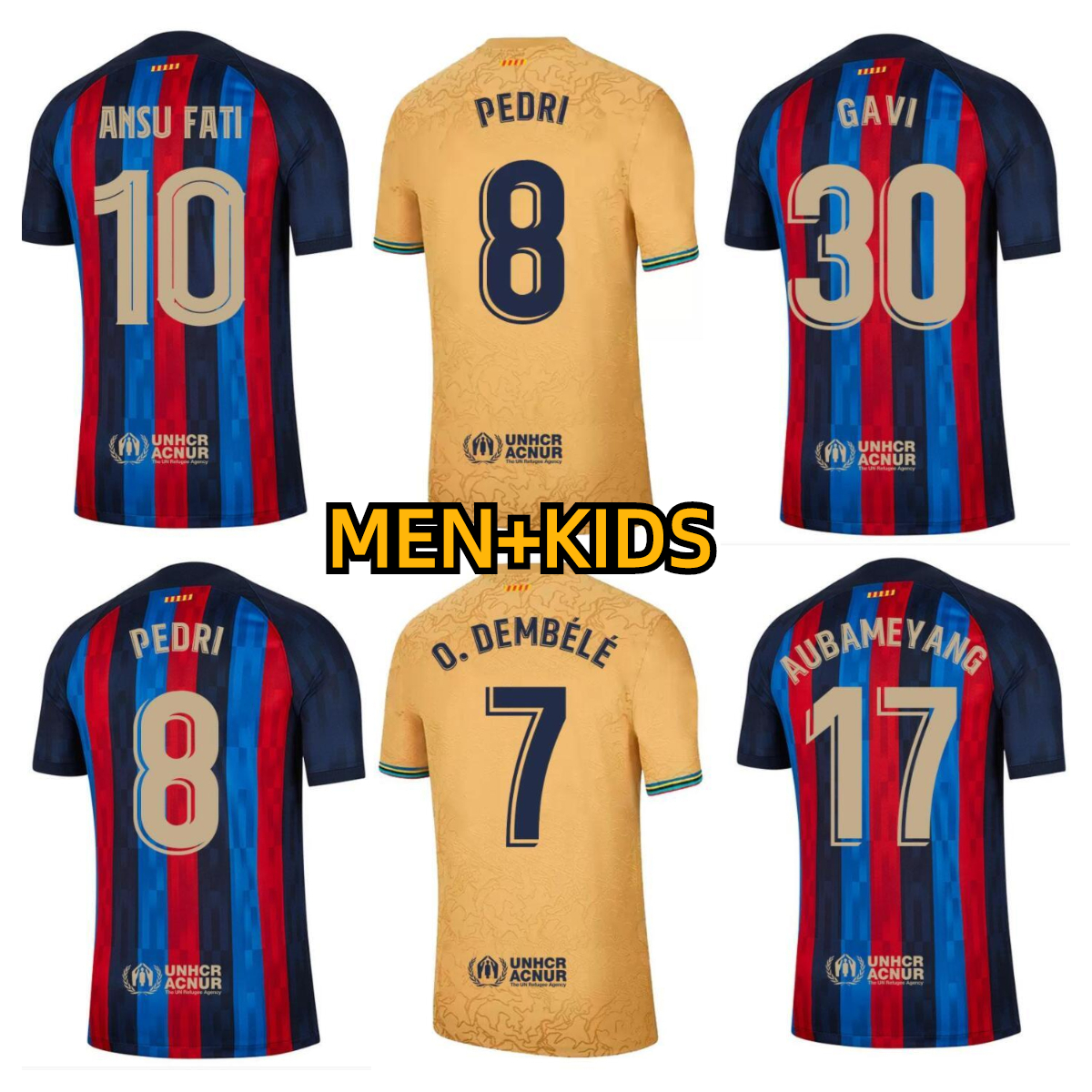 

22 23 Drake's OVO Sound LEWANDOWSKI Soccer Jerseys ANSU FATI 2022 2023 bArcElOnAs MEMPHIS PEDRI barca KESSIE FERRAN RAPHINHA Football Shirt Men Kids size S-4XL, Away la liga patch