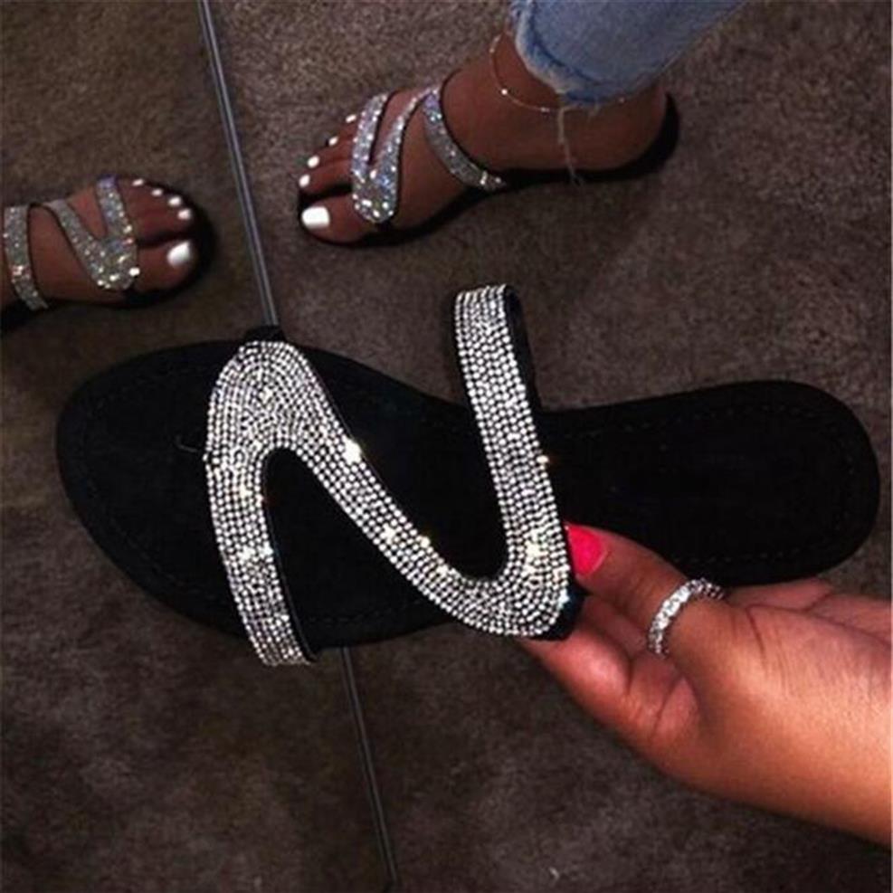 

Women Summer Flat Bling Slippers Transparent Soft Jelly Shoes Female Flip Flops Sandals Outdoor Beach Ladies Slides Plus Size Brig256h, Blue