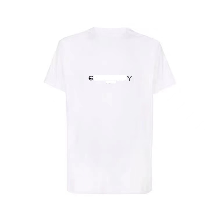 

t shirt designer shirts designer clothes Mens TOPS TEES cotton large round neck short sleeve T-shirt Women's men's LOGO pattern White black T-Shirts Size -L