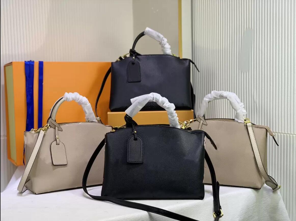 

Genuine Leather Handbags Women Corssbody Messenger Bags Purse Tote Satchel M58914 Lady Handbag GRAND PALAIS M45842 5A Quality, L 3 embossed flower