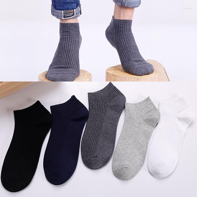 

Men's Socks 3pcs/lot Summer Thin Mesh Cotton Solid Low Top Breathable Versatile Business, B-colors random