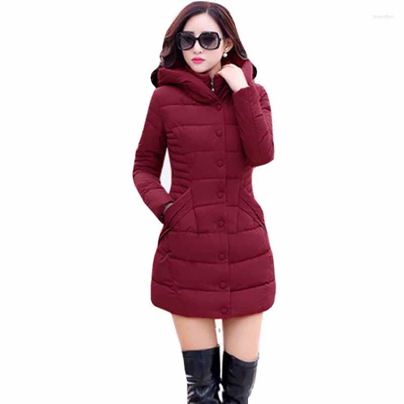 

Women's Down Autumn Winter Selling Fashion Casual Warm Jacket Female Coats, Black