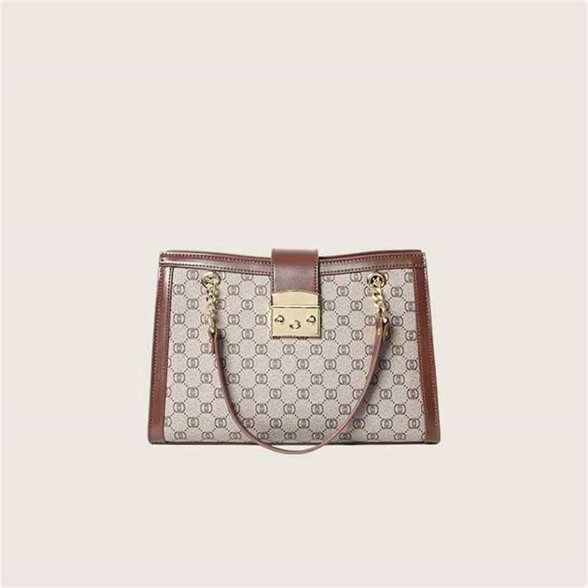 

Bags Bag women's bag 2022 new tote large capacity chain sling one Shoulder Messenger Purse, Khaki