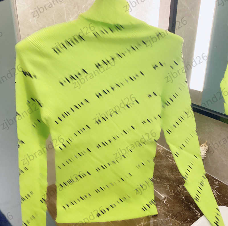 

Designer Sweater Woman Full Body Letter Logo Printed Natural Color Knitted Sweater Lapels Tight Warm Knitwear Sports Casual Women Tops 5 Colors 1970, 12