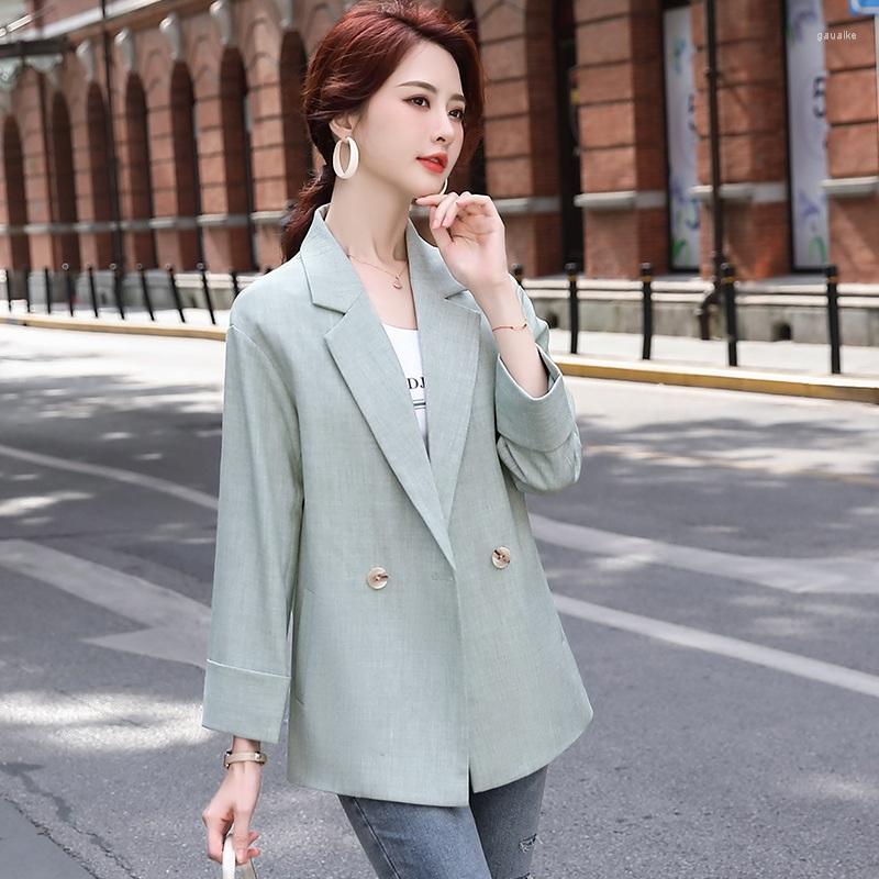 

Women' Suits Arrival Office Ladies Causal Blazer Women Jackets Long Sleeve Female Outerwear Coat Spring Fall Winter, Black