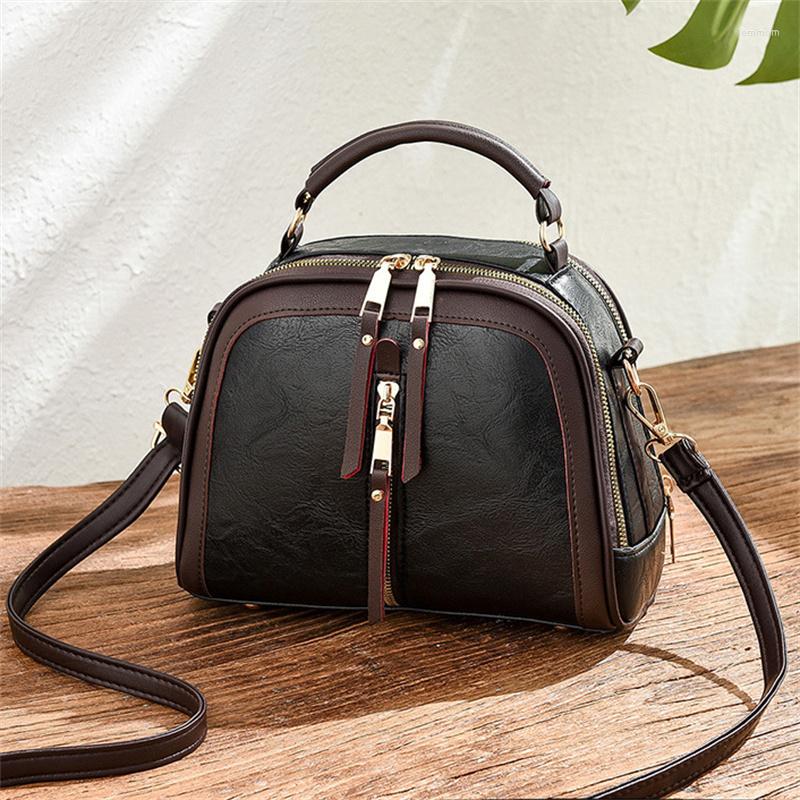 

Evening Bags Luxury Alligator Pattern Women's Handbag Fashion Designer Shoulder Messenger Bag Ladies Pu Leather Shell Bolsas Feminina, Black