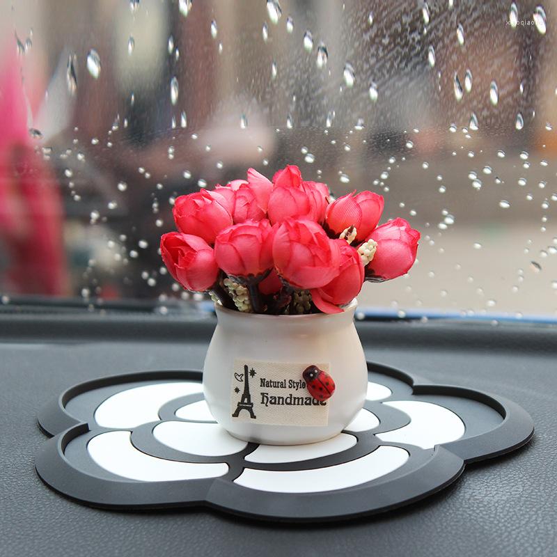

Interior Decorations Furnishing Articles Vehicle Potted Plants For The Car Artificial Flower Lovely Little Ornaments Japan Korea China