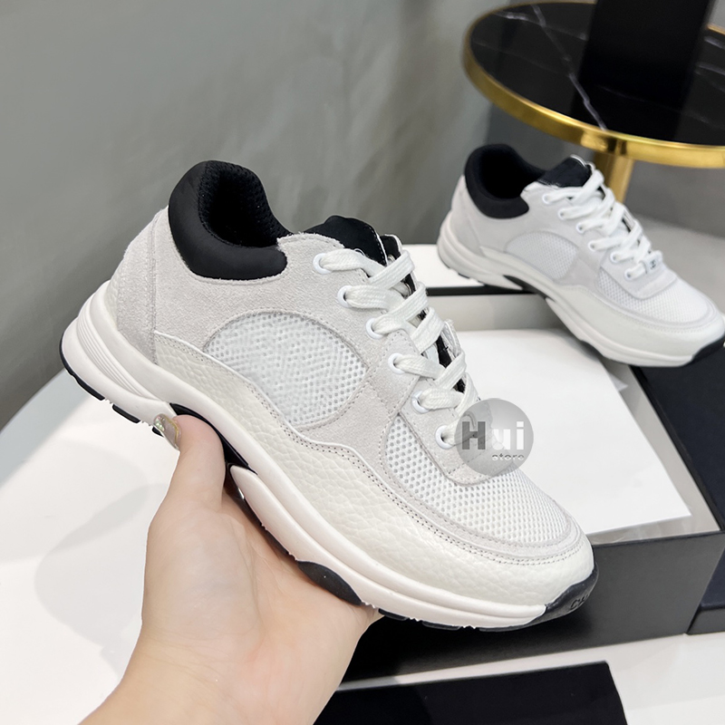 

Original quality Designer Calfskin Casual Shoes Sneakers Vintage Suede Leather Trainers Fashion Stylist ShoesPatchwork Mesh Leisure Platform Lace-up Print, More option to contact