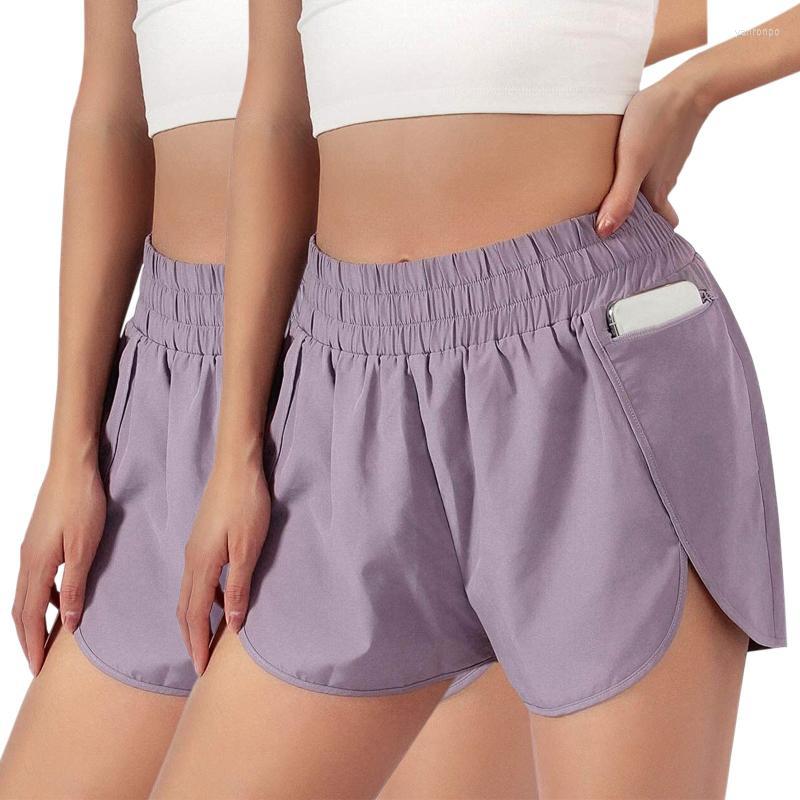 

Women's Shorts Women's White Jean Women Womens 2PCS Running Workout Elastic Waist Pants Colored Board 7 InchWomen's, Army green