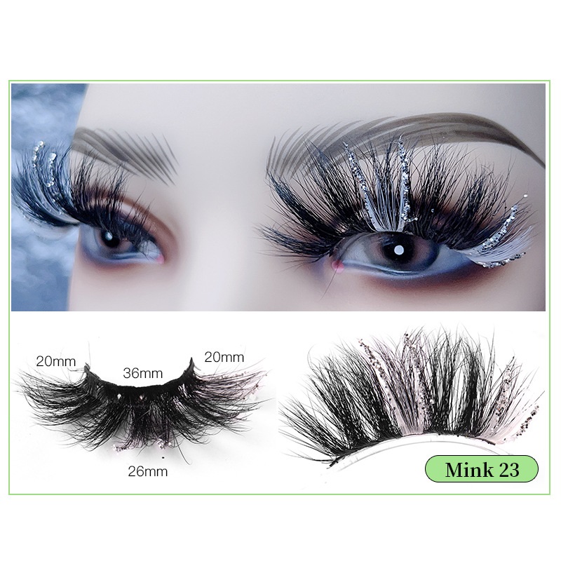 

Handmade Reusable Colorful False Eyelashes Soft & Vivid Curly Thick Multilayer Glitter Fake Lashes Full Strip Lash Eyelash Extensions Makeup DHL