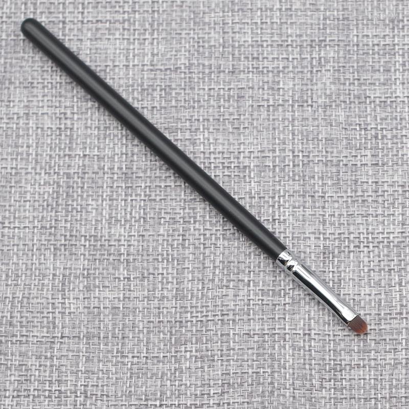 

Makeup Brushes M233 Professional Resilient Synthetic Fiber Eyeliner Lip Brush Black Handle Cosmetic Tools Make Up
