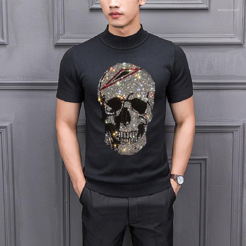 

Men's Sweaters Fashion Spring Men's Sweater Casual Fabric Loose Knitting Youth Trend Wool Pullover Drill 3d, As shown asian size