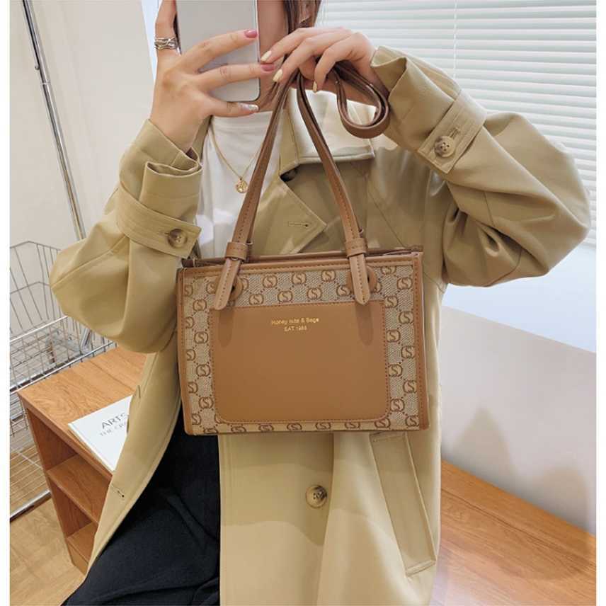 

Purses new large capacity Tote Fashion Shoulder Bag versatile portable armpit bag Handbag Black Friday, White