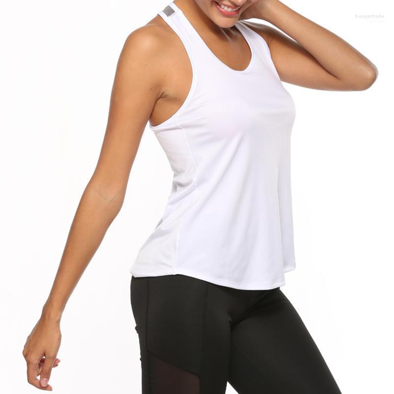 

Women' T Shirts Women' T-Shirt 2022 Summer Female Solid Color Running Women Casual Style Vest Tops Ladies U-Neck Sleeveless Gym Tee, As photo shows