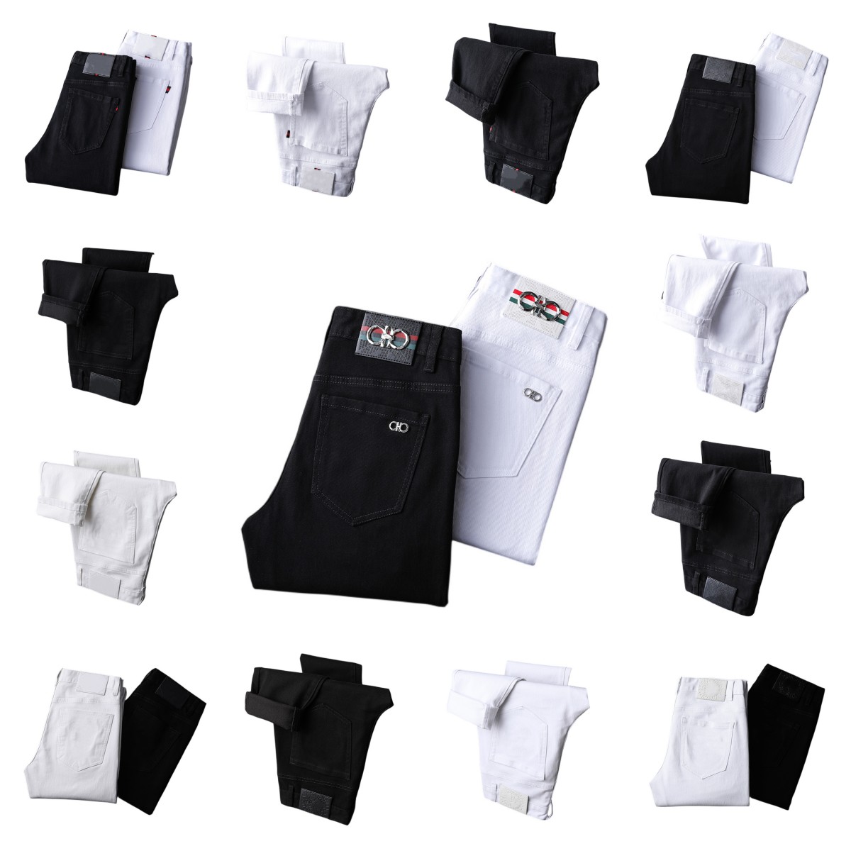 

New JEANS chino Pants pant Thin Men's trousers Stretch Spring Summer close-fitting jeans cotton slacks washed straight business casual DW02, Dw999 black
