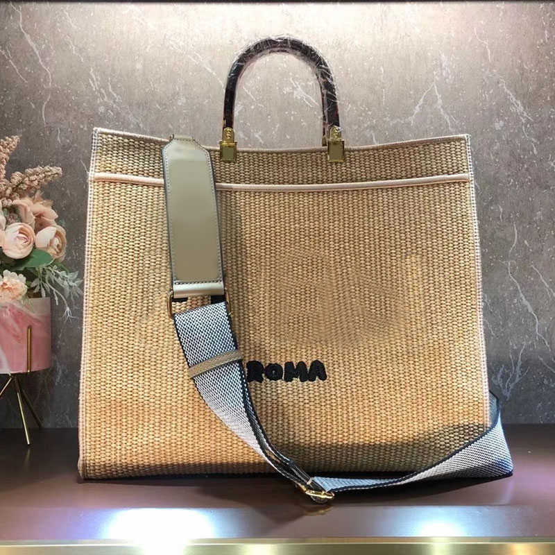 

handbag Evening bag Sunshine Tote Bags Large Handbags Shop Brown Woven Totes Amber Stiff Handle Crossbody Fashion Letter Removable Genuine Leather Strap