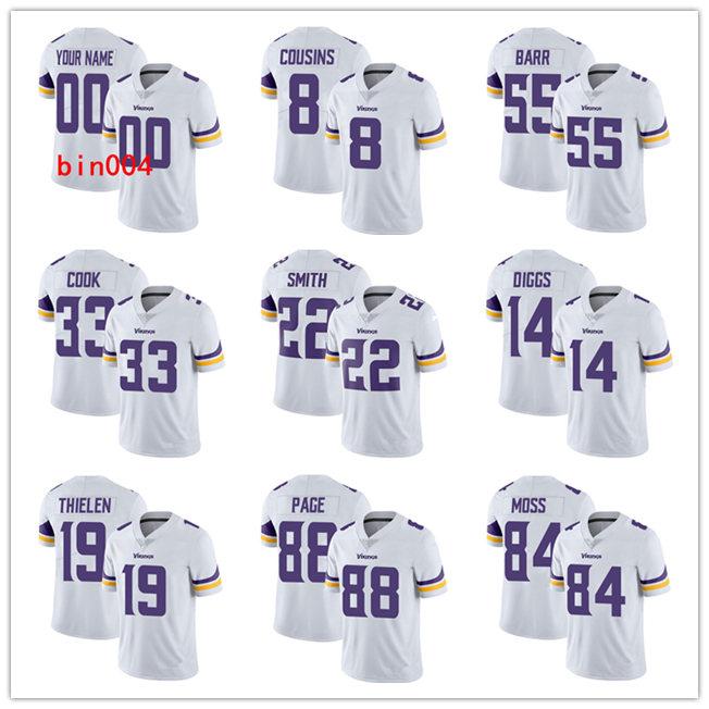 

HOTSELL Jersey Minnesota''Vikings''MEN''NFL''Women Thielen Cousins White