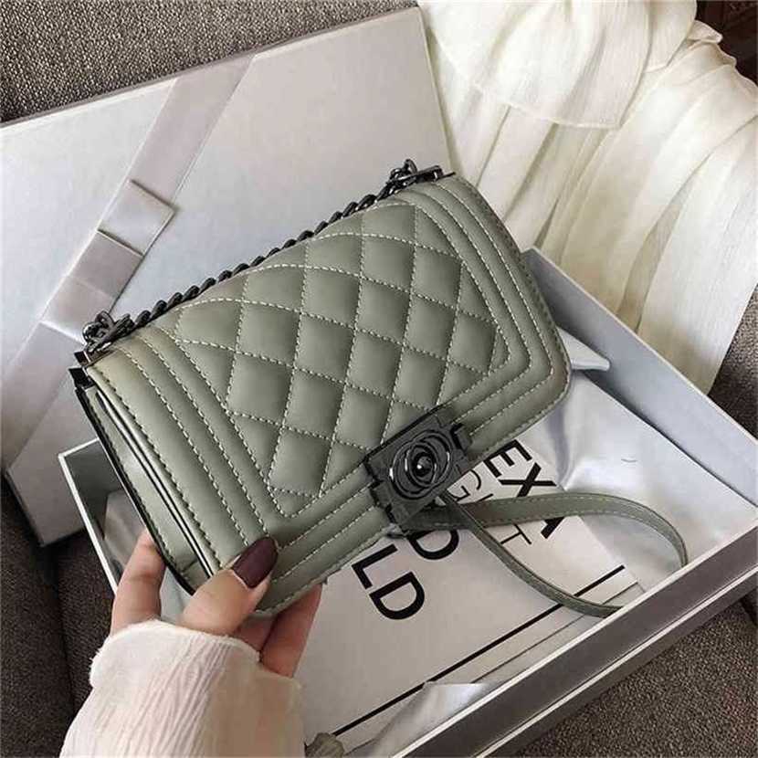 

60% OFF 2023 Designer bag Explosive models Handbags autumn simple versatile ins diagonal cross net red texture small square, White