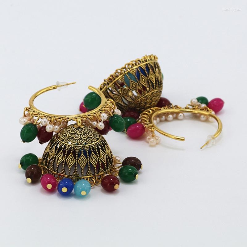 

Dangle Earrings Novelty Birdcage Retro Nepal Style Drop Earring Dancing Party Jewelry Decoration For Women Girl