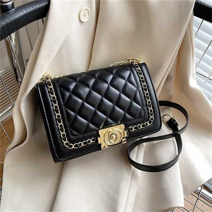 

60% OFF 2023 Designer bag trendy French small family spicy mom chain Lingge foreign style single diagonal women's, White