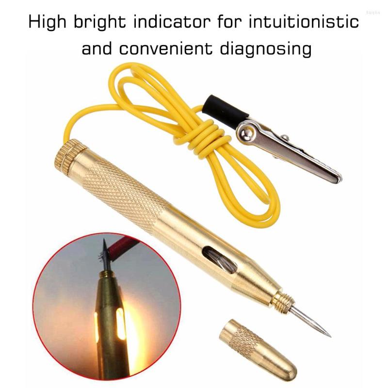 

Electrical Circuit Tester Voltage Test Pen DC 6V/12V/24V Probe Auto Repair Tools For Car Motorcycle