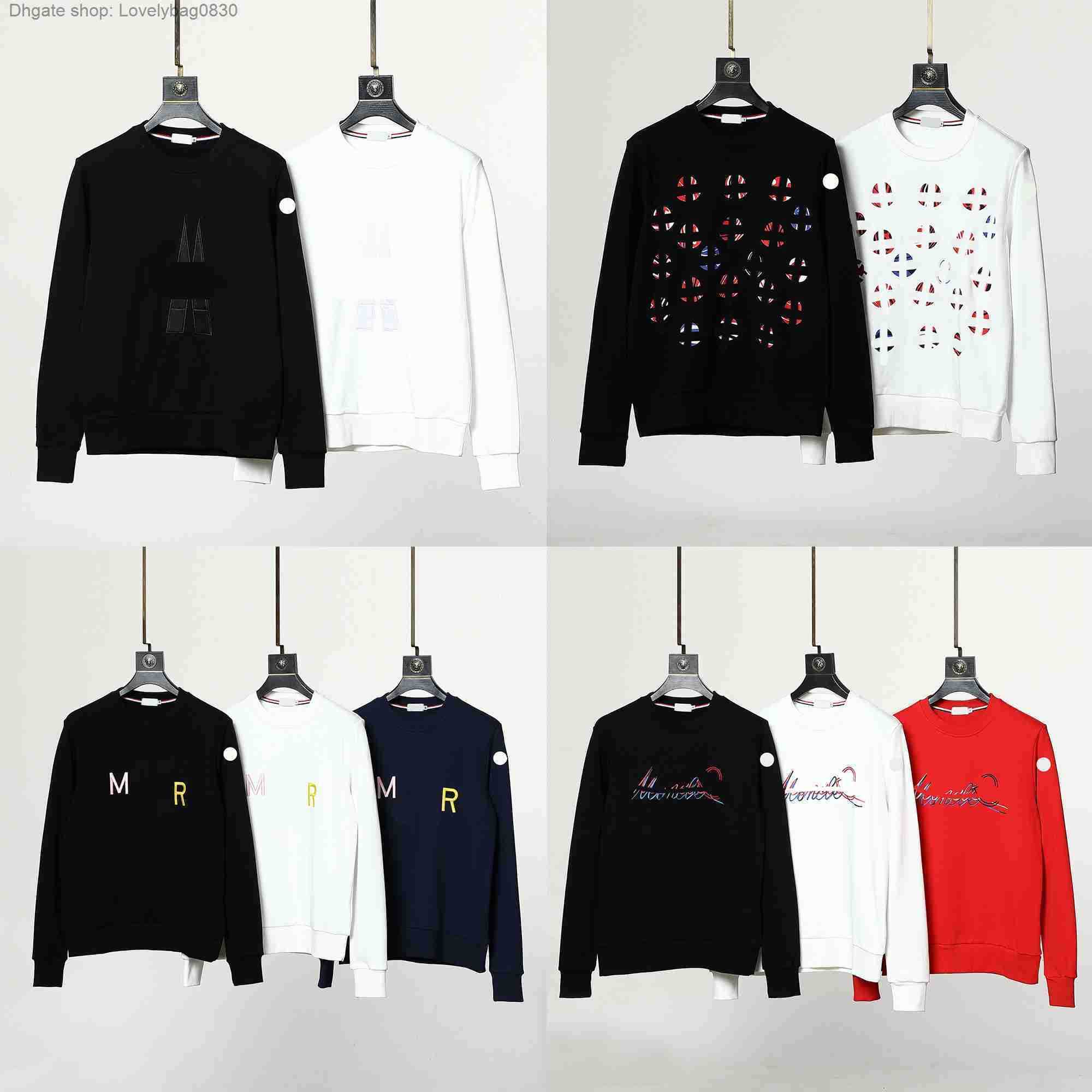 

Mens Designer Hoodie women embroidered Badge hoodies pullover sweatshirts jumper size M-3XL, 402