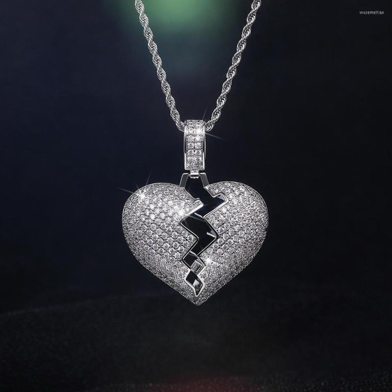 

Pendant Necklaces 2022 Arrival Luxury Heart Necklace For Women Anniversary Gift Jewelry Wholesale X7873